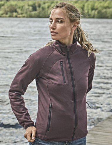 TEE-9101-Womens Stretch Fleece Jacket